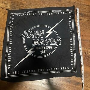 John Mayer 2017 World Tour Bandana